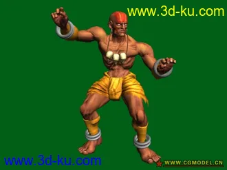 3D打印模型街霸4 第五弹 Dhalsim的图片