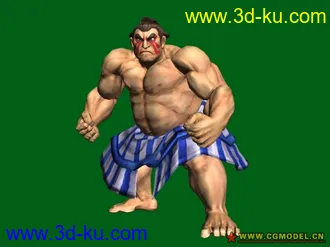 3D打印模型街霸4 第六弹 Edmond-Honda的图片