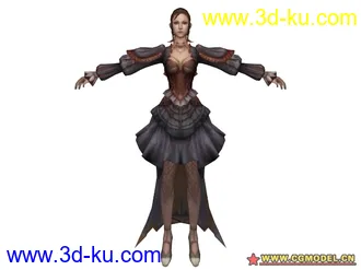 3D打印模型MAYA人物的图片