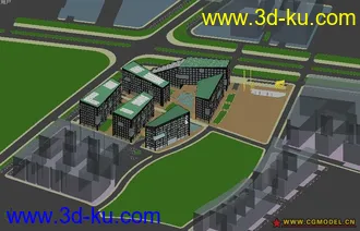 3D打印模型社区场景的图片