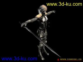 3D打印模型合金装备4 Raiden的图片