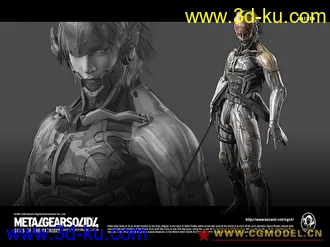 3D打印模型合金装备4 Raiden的图片