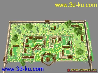 3D打印模型墨香场景系列之长安的图片