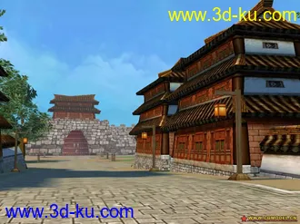 3D打印模型墨香场景系列之长安的图片