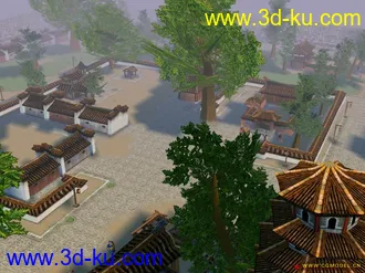 3D打印模型墨香场景系列之长安的图片