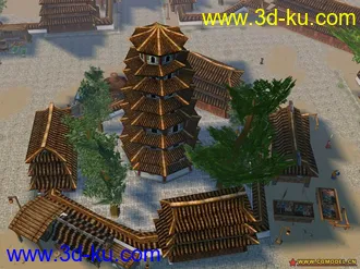 3D打印模型墨香场景系列之长安的图片
