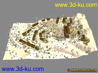 3D打印模型墨香场景系列之塔尔寺的图片
