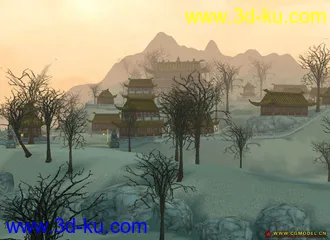 3D打印模型墨香场景系列之塔尔寺的图片