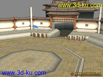 3D打印模型墨香场景系列之大校场的图片