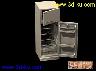 3D打印模型电冰箱的图片