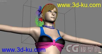 3D打印模型《梦丽娜2》——CG梦梦的图片