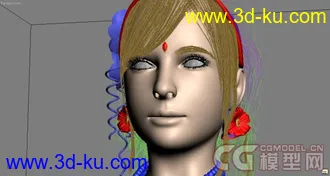3D打印模型《梦丽娜2》——CG梦梦的图片