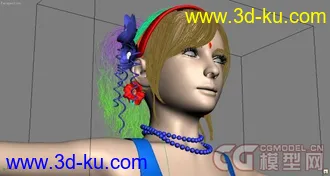 3D打印模型《梦丽娜2》——CG梦梦的图片