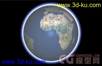 3D打印模型地球的图片