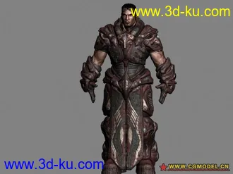 3D打印模型斗角士(一个很好的次时代人物.法线，高光都有。)的图片