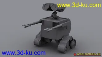 3D打印模型学期做的瓦力的图片