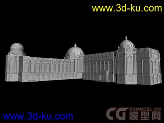 3D打印模型黑河老干部之家的图片