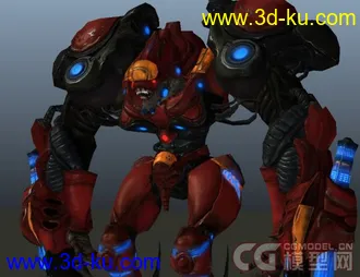 3D打印模型《机器人怪物》的图片