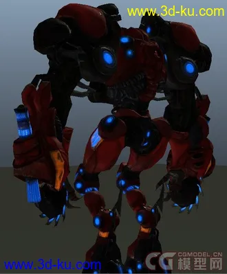 3D打印模型《机器人怪物》的图片