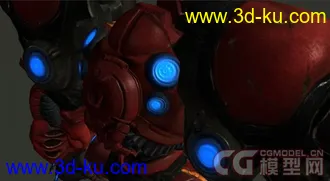 3D打印模型《机器人怪物》的图片