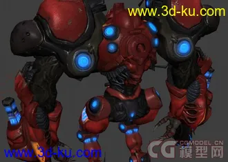 3D打印模型《机器人怪物》的图片