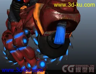 3D打印模型《机器人怪物》的图片