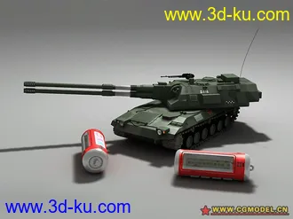 3D打印模型原创双管自行火炮的图片