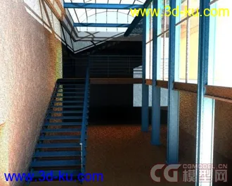 3D打印模型很久之前渲的场景的图片