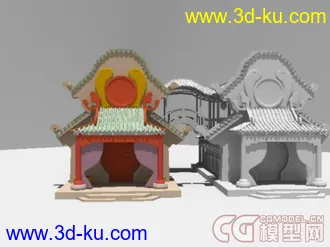 3D打印模型第三个作品：游戏小酒馆场景下载！的图片