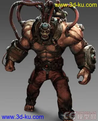 3D打印模型蝙蝠侠的巨型BOSS下载的图片