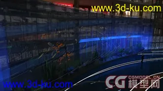精细水族馆（模型+贴图+动作）的图片