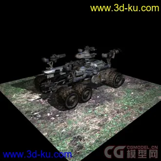 3D打印模型《次世代机械战车》———大量贴图也很适合学习【求精华】的图片