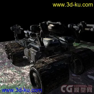 3D打印模型《次世代机械战车》———大量贴图也很适合学习【求精华】的图片