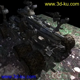 3D打印模型《次世代机械战车》———大量贴图也很适合学习【求精华】的图片