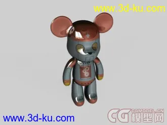 3D打印模型暴力熊 带绑定！！！的图片