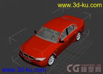 宝马 7 模型 3d max的图片
