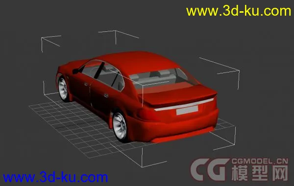 宝马 7 模型 3d max的图片3