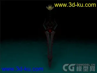 永恒之塔 神庙武器 长剑 模型 下载的图片