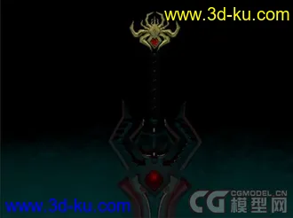 永恒之塔 神庙武器 长剑 模型 下载的图片