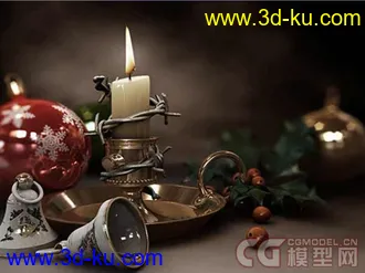 3D打印模型自己做的一个艺术场景，有贴图，小弟新手，求指教....的图片