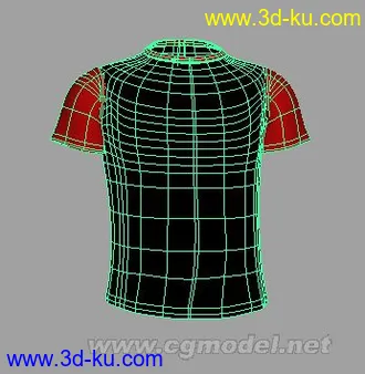 3D打印模型T恤的图片