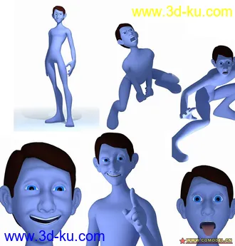 3D打印模型Animation guy的图片
