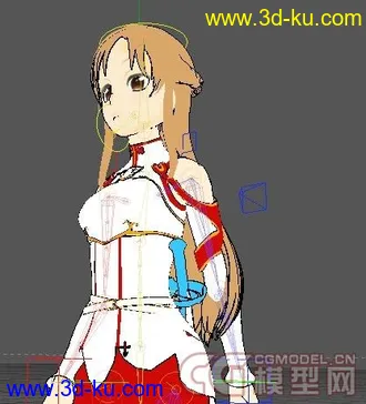 3D打印模型自制--刀剑神域-亚丝娜的图片