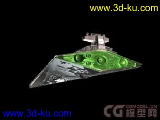 3D打印模型超精细星际战舰的图片