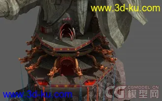 3D打印模型关公塔主场景的图片