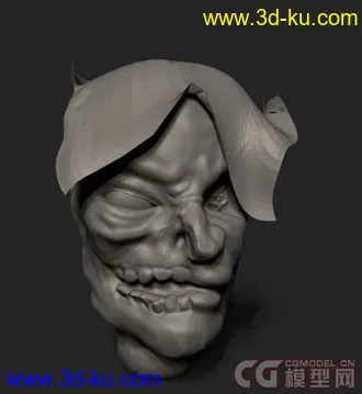 3D打印模型Give me some money的图片