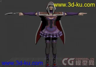 3D打印模型soul calibur 5 Viola的图片