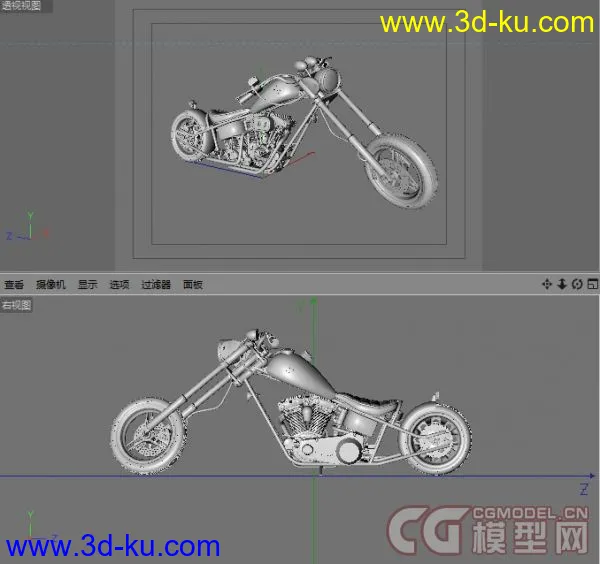 哈伦摩托车模型的图片1