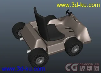 3D打印模型卡丁车的图片