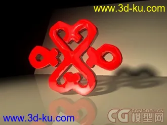 3D打印模型中国联通标志的图片